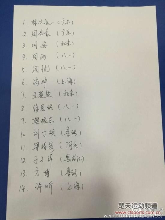 怼王上线!刘国梁晒男乒直通赛时间表 调侃方博周雨