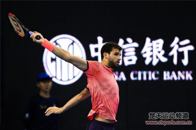 2016上海网球大师赛男单第一轮比赛视频：迪米特洛夫vs加斯奎特
