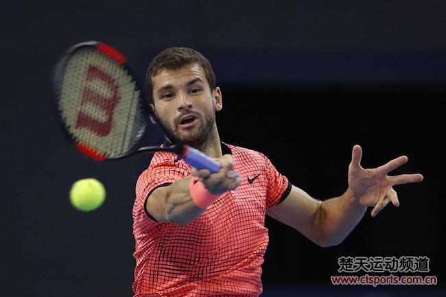 2016上海网球大师赛男单第二轮比赛视频:迪米特洛夫vs波斯皮西尔