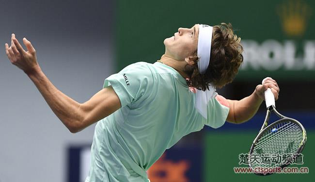 2016上海网球大师赛男单第三轮比赛视频：特松加VS兹维列夫
