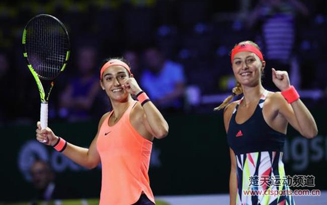 2016年WTA年终总决赛女双1/4决赛比赛视频：加西亚/梅拉德诺维奇VS格尔格斯/卡-普利斯科娃

