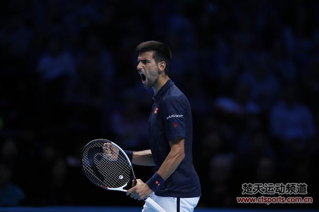 2016年ATP大师赛年终总决赛小组赛德约科维奇vs蒂姆视频第一盘