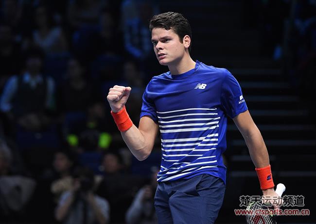 2016年ATP1000年终总决赛小组赛视频:孟菲尔斯vs拉奥尼奇