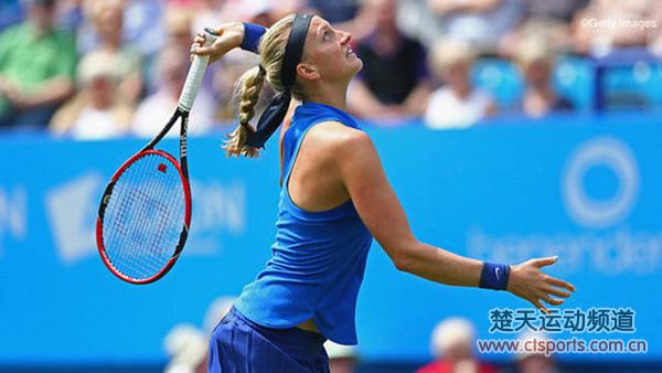 2016温网公开赛女单第一轮科维托娃VS科斯蒂亚比赛视频