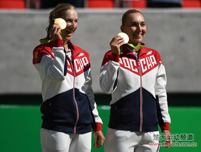 2016里约奥运网球女双决赛维斯妮娜/马卡洛娃VS辛吉斯/巴辛斯基视频