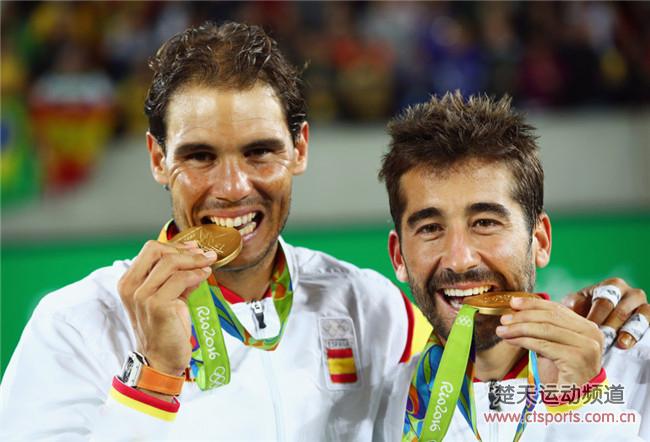 2016里约奥运网球男双决赛纳达尔/洛佩兹VS米尔吉亚/特卡奥视频