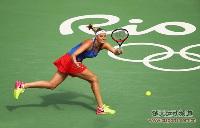 2016里约奥运网球女单半决赛科维托娃VS普伊格比赛视频