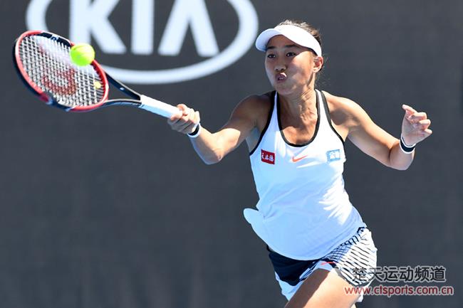 2017澳网公开赛第一轮女单张帅VS萨斯诺维奇第二盘比赛视频