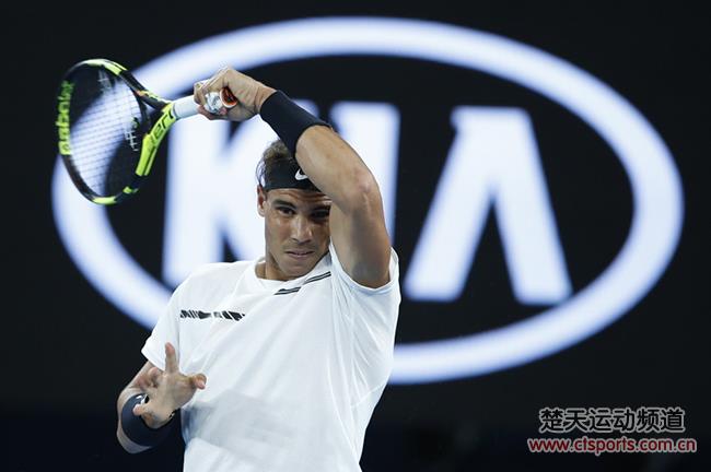 2017澳网公开赛男单第二轮比赛视频：纳达尔vs巴格达蒂斯
