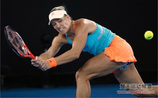 2017澳网公开赛女单1/8决赛比赛视频：科贝尔VS范德维格
