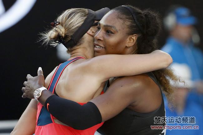 2017澳网公开赛女单半决赛比赛视频：小威廉姆斯vs卢西奇
