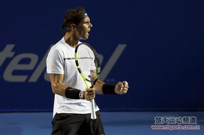 2017墨西哥公开赛男单首轮纳达尔vs米沙-兹维列夫视频